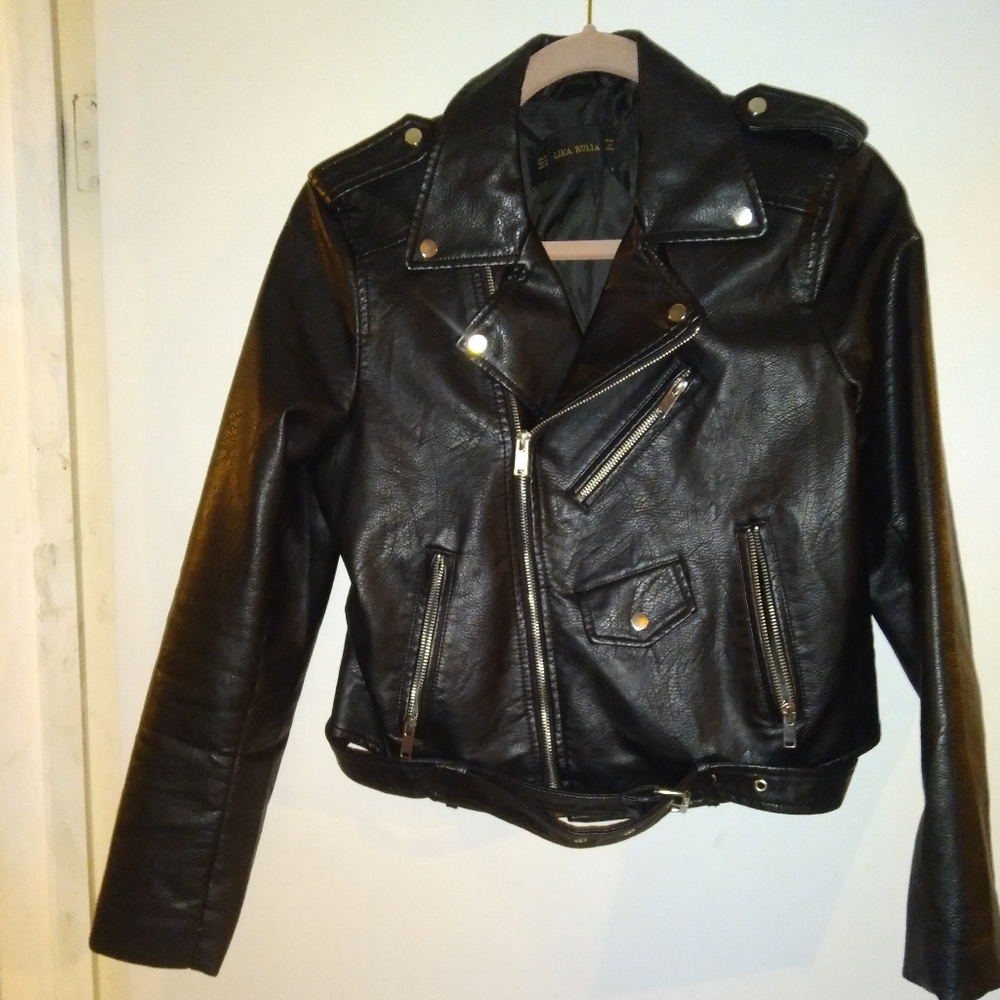 Juniors XL XL leather  jacket